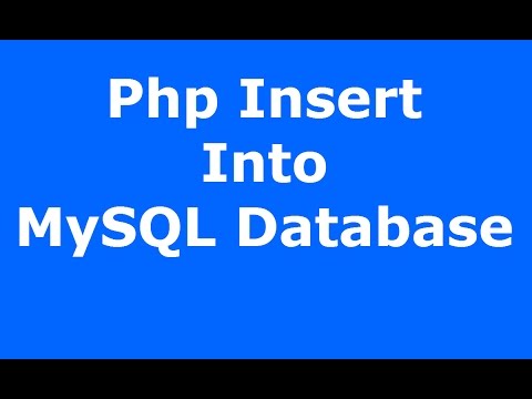 Php : How To Insert Data Into MySQL Database Using Php MySQLI [ with source code ]